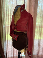 Load image into Gallery viewer, Custom Elliot embroidered spencer Regency Jane Austen Day Dress Spencer Short Jacket Pelisse
