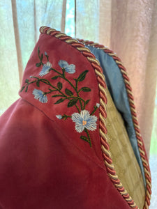 Custom Elliot embroidered spencer Regency Jane Austen Day Dress Spencer Short Jacket Pelisse