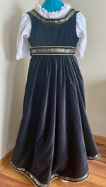 Load image into Gallery viewer, CUSTOM RESERVED Regency Jane Austen 1800s Street length open robe and muffin cap
