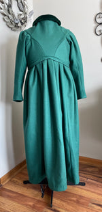 Load image into Gallery viewer, CUSTOM RESERVED Regency Jane Austen 1800s Redingote Poldark Inspired Wool Long Jacket
