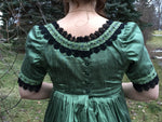 Load image into Gallery viewer, CUSTOM RESERVED Regency Jane Austen 1800s silk ball gown and magic round gown day dress
