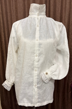 Load image into Gallery viewer, CUSTOM RESERVED Regency Jane Austen 1800s linen shirt
