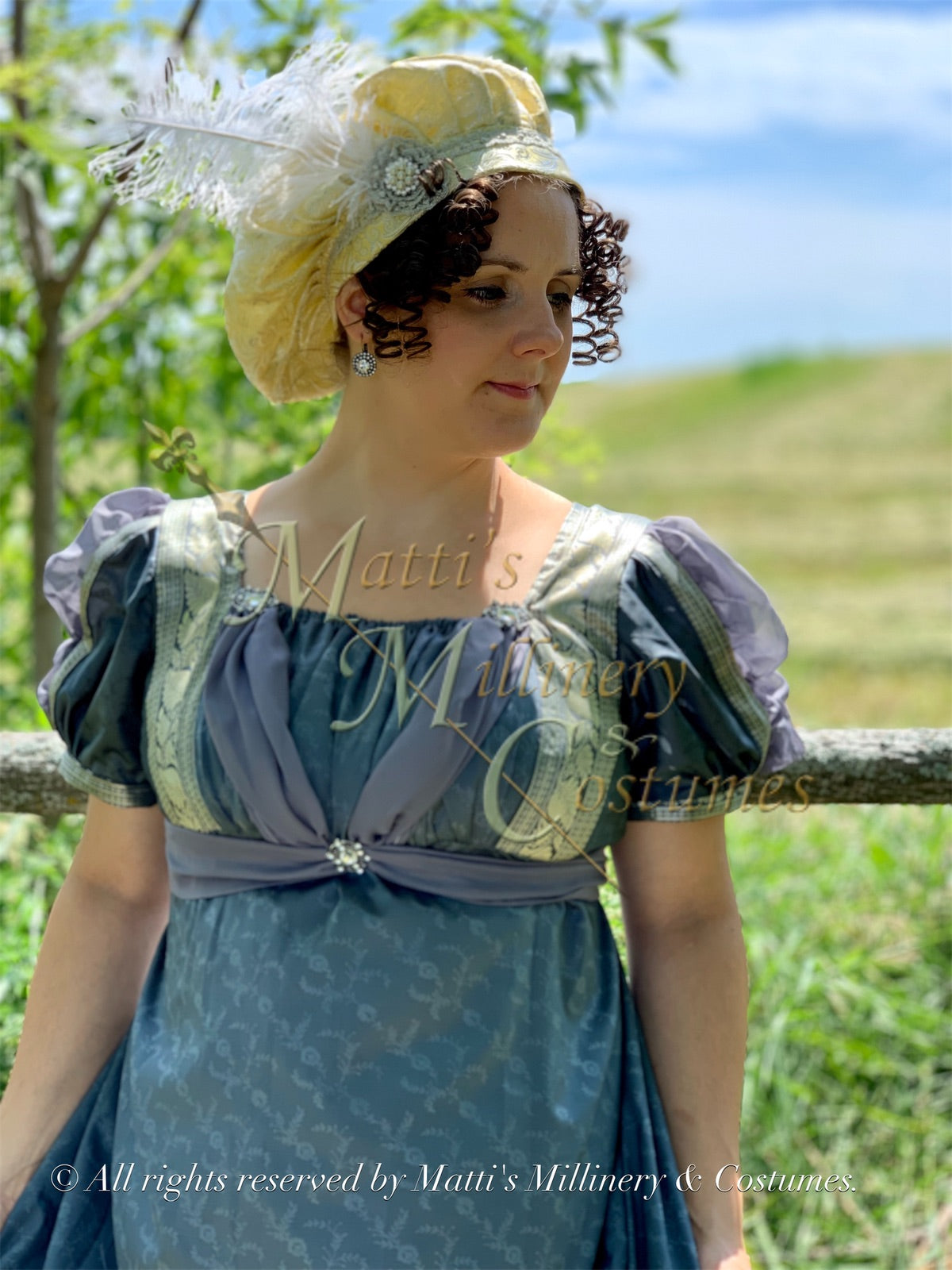 CUSTOM Regency Jane Austen Hat Muffin Cap Tam Beret Turban hairpiece Ball headpiece