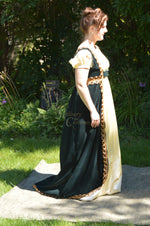 Load image into Gallery viewer, CUSTOM Regency Jane Austen Open Robe Over Dress Gown Pelisse
