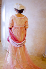 Load image into Gallery viewer, CUSTOM Evening Formal Regency Jane Austen Ball Gown Dress in your choice of colors
