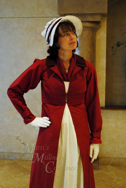 CUSTOM Regency Jane Austen dress Spencer Jacket Pelisse Redingote in R Matti's Millinery & Costumes CUSTOM Regency Jane Austen dress Spencer Jacket Pelisse Redingote in R Matti's Millinery & Costumes