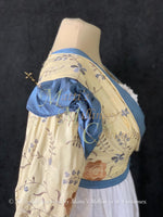 Load image into Gallery viewer, Double Petal Collar Regency Jane Austen Day Dress Spencer Short Jacket Pelisse
