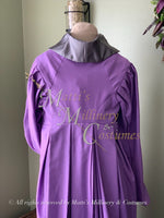 Load image into Gallery viewer, Purple Silver Regency Jane Austen Day Dress Spencer Short Jacket Pelisse
