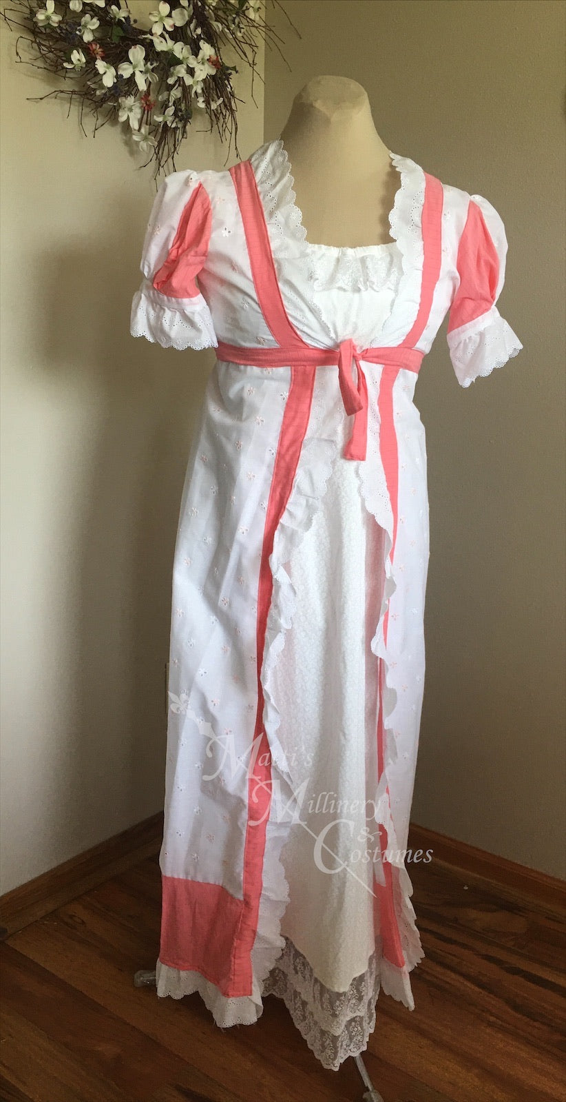 Regency Jane Austen Day Dress Pelisse