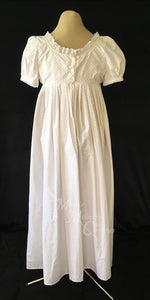 Load image into Gallery viewer, Print Cotton Jane Austen Regency Day Dress Gown

