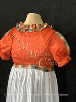 Load image into Gallery viewer, Autumn KATHY Regency Jane Austen Day Dress Spencer Short Jacket Pelisse
